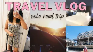 TRAVEL VLOG | Travel on a Budget | SOLO ROAD TRIP | solo road trip tips, traveling solo, travel vlog