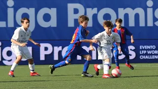 Barça 2-0 Real Madrid (Pablo Páez x2) | Semifinales LaLiga Promises 2016