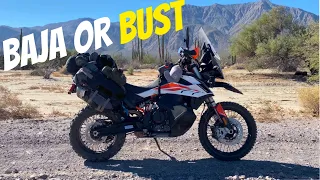 Motorcycle Ride of Lifetime | Solo Motorcycle Trip to Baja, Mexico for the Race