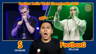 S 🇩🇰 vs FootboxG 🇧🇪 - Beatbox Battle World Championship Top 32 | Reaction