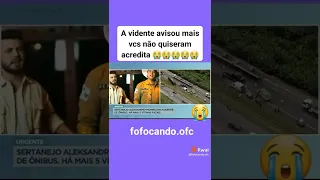 LENE SENSITIVA:Ela avisou e aconteceu/ MORRE CANTOR SERTANEJO