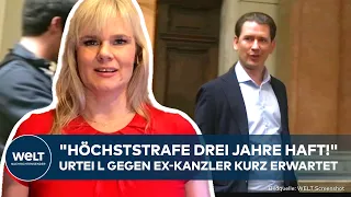 EX-KANZLER KURZ: Prozess wegen Falschaussage! "Höchststrafe drei Jahre Haft!" Urteil erwartet