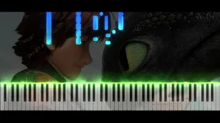 Where No One Goes (Piano) by Jonsi  - How to Train Your Dragon 2