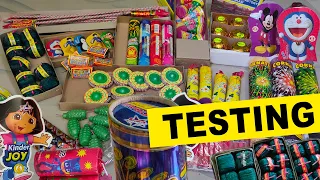 Testing Diwali Crackers 2020 | Cracker Stash | Crackers Testing | Unique Diwali Crackers testing