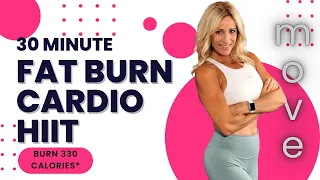 30 MINUTE FAT BURNING CARDIO HIIT | All Standing, No Repeat | Low Impact Mods