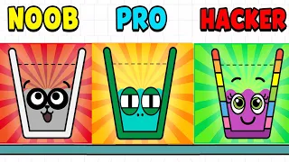 NOOB vs PRO vs HACKER   Happy Glass  Gameplay Walkthrough Part 3