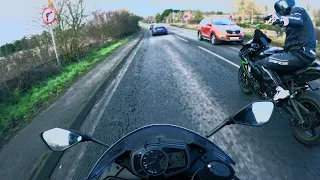 Kawasaki ZX6R vs ZX10r vs BMW G80 M3 FUN RIDE FAST