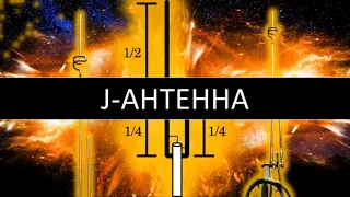 J-антенна, J-pole, как сделать простую коллинеарную антенну для радио, КВ, УКВ