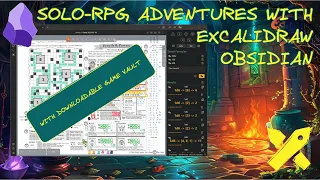 Solo-RPG Adventures with Obsidian-Excalidraw