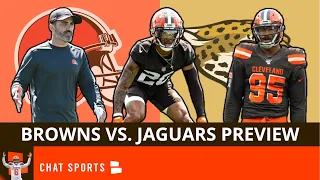 Browns vs. Jaguars Preview: 3 Players To Watch, Stefanski Sharing The Play-Calling & Injury Updates