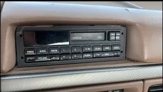 Setting Clock On Ford Radio