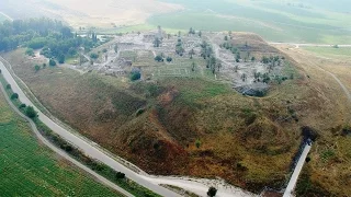 Tel Megiddo Israel - Armageddon - Megiddo - a site of great importance in the ancient world.