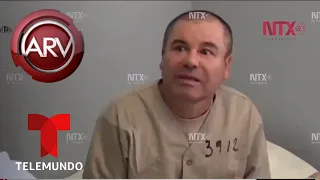 Revelan a Chapo Guzmán negociando con custodio antes de ser extraditado | Al Rojo Vivo | Telemundo