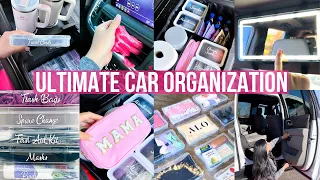 ULTIMATE CAR ORGANIZATION | Satisfying Clean and Car Restock Organizing on a Budget