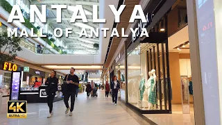 Walking in Mall of Antalya, Turkey - Beautiful Promenade #walk in 2024 (4K Ultra HD, 60fps) #4k