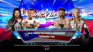WWE 2K24 ECW WORLD TAGTEAM CHAMPIONSHIPTORNADO TAG