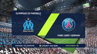 EA SPORTS FC 24 Gameplay - Olympique de Marseille vs. Paris Saint-Germain