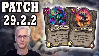 Major Shake-up!  Hearthstone Battlegrounds Patch 29.2.2