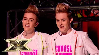 Jedward do it RIGHT with a WHAM! classic | Live Show 7 | Series 6 | The X Factor UK