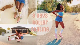 Roller Skating and Hula Hooping - Day 3 on Roller Skates -4 Year Hoopiversary- Joji - Sanctuary