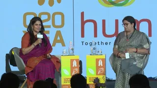 Inspiring Dialogues of the G20 YEA 2023 Summit: Palki Sharma & Smriti Irani