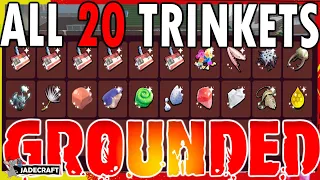 GROUNDED Trinkets - All 20 Charms/Accessories How To Get Them And What They Do!