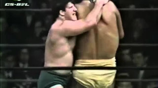 Giant Baba vs. Bruno Sammartino - JWA in Tokyo, Japan 3/7/1967