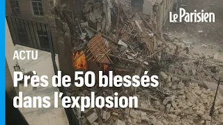 Explosion à Paris : six blessés en urgence absolue et une personne portée disparue