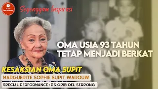 Oma Usia 93 Tahun Tetap Menjadi Berkat, Oma Supit | Segenggam Inspirasi