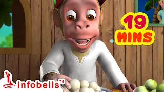 Bandar Mama Pahan Pajama & much more | Hindi Rhymes for Children | Infobells