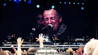 Bruce Springsteen - Wrecking Ball - Live Göteborg, June 25, 2016 - Lyrics/Subita