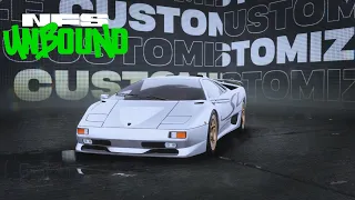 NFS Unbound: Lamborghini Diablo SV - Customization & Gameplay