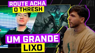 ROUTE ACHA THRESH UM LIXO