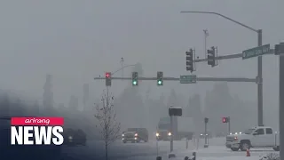 'Bomb Cyclone' winter storm hits U.S. as Thanksgiving nears