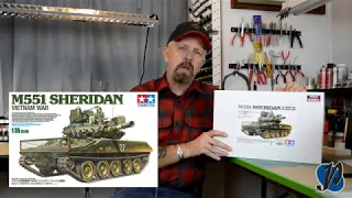 Tamiya 1:35 Sheridan - First Look