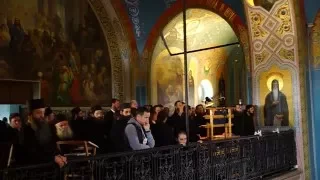 Песнопения на Божественной литургии (иностранные хоры, Валаамский монастырь)
