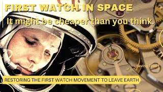 Can $10 really buy you a masterpiece? Restoring the 1950s vintage watch movement that went to space.