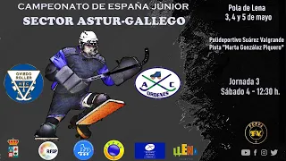 DIRECTO: OVIEDO ROLLER H.C.  vs A.C. ORDES - SECTOR JÚNIOR ASTUR-GALLEGO 2024