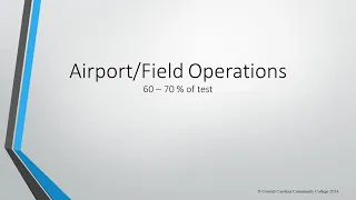 Part 107 Study Series - Airport New