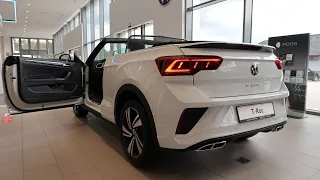 New 2022 Volkswagen T-ROC Cabrio R Line (Facelift) - MATRIX IQ Lights & Exterior