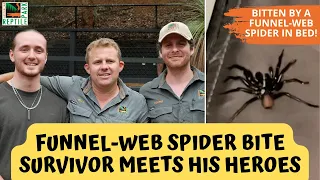 I Survived Being Bitten By World's Deadliest Spider  | Australian Reptile Park