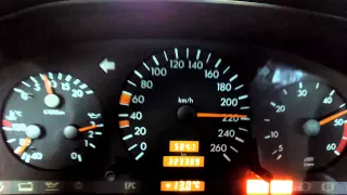 Mercedes s300 td w140 speed limiter off