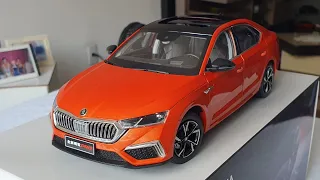 Volkswagen Octavia pro em miniatura escala 1/18 unboxing