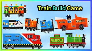 Labo Brick Train Game Compilation #17 Trains