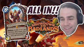 All in on Boomboss Tho'grun Warrior Run! - Hearthstone Arena