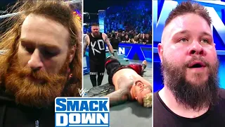 Kevin Owens vs Solo Sikoa: Sami Zayn Interfere - WWE Smackdown 1/27/23 (Full Match)