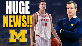 HUGE News on Michigan Basketball Transfer Portal Targets, FAU's Big 3, Coaching Staff Rumors, & More