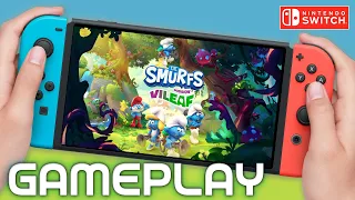 The Smurfs – Mission Vileaf Switch Gameplay | The Smurfs – Mission Vileaf Nintendo Switch