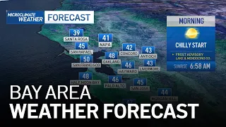 Bay Area Forecast: Chilly Mornings, Dry Weather Continues