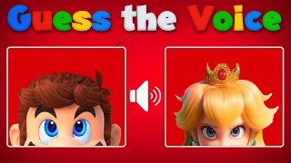 Guess The Mario Characters By Their Voice! | Super Mario Bros Movie Quiz